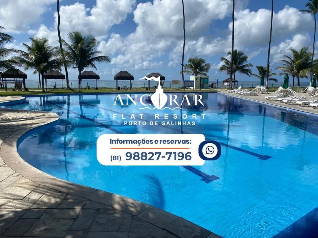 Ancorar Flats Condominio A Beira Mar Pôrto das Galinhas Kültér fotó